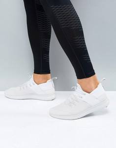 Белые кроссовки Nike Running Free Run CMTR 2017 880841-009 - Серый