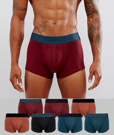 7 трусов-хипстеров ASOS - СО СКИДКОЙ - Мульти