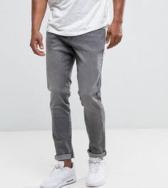 Серые джинсы слим Brooklyn Supply Co - Серый