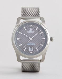 Серебристые часы Vivienne Westwood VV185GYSL - Серебряный