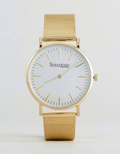 Золотистые часы-браслет Stratford - Золотой
