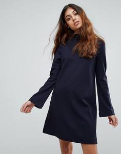 Платье с высоким воротником Vero Moda - Темно-синий
