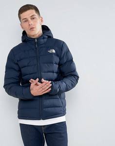 Темно-синий пуховик с капюшоном The North Face La Paz - Темно-синий