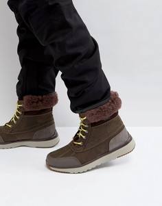 Кожаные непромокаемые ботинки UGG Eliasson Treadlite - Серый