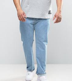 Светлые джинсы прямого кроя Levis PLUS 501 - Синий