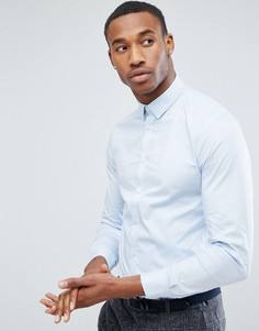 Строгая рубашка узкого кроя Celio - Синий