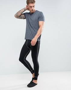 Кальсоны из ткани с добавлением мериносовой шерсти и бамбуковых волокон Frank Dandy - Черный