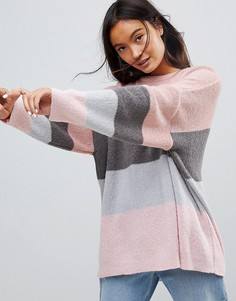 Джемпер крупной вязки в широкую полоску ASOS - Мульти