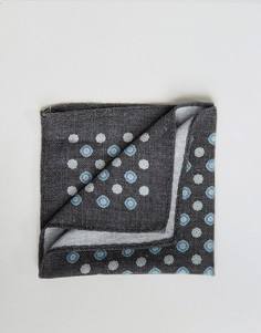 Хлопковый платок для нагрудного кармана Jack & Jones - Темно-синий