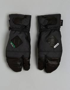 Лыжные варежки Dakine Leather Fillmore Trigger - Черный