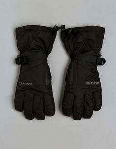 Кожаные горнолыжные перчатки на подкладке Dakine Titan - Черный