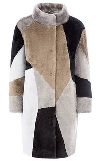 Шуба из овчины на синтепоне Virtuale Fur Collection