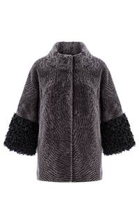 Шуба из овчины на синтепоне Virtuale Fur Collection