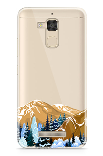 Аксессуар Чехол Asus ZenFone 3 Max ZC520TL With Love. Moscow Silicone Mountains 5862