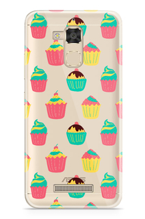 Аксессуар Чехол Asus ZenFone 3 Max ZC520TL With Love. Moscow Silicone Cupcakes 5869
