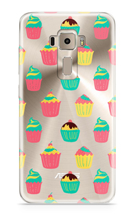 Аксессуар Чехол Asus ZenFone 3 ZE520KL With Love. Moscow Silicone Cupcakes 5925