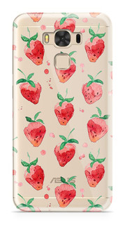 Аксессуар Чехол ASUS ZenFone 3 Max ZC553KL With Love. Moscow Silicone Strawberry 7216
