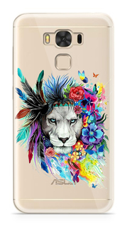 Аксессуар Чехол ASUS ZenFone 3 Max ZC553KL With Love. Moscow Silicone Lions 3 7220