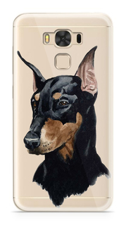 Аксессуар Чехол ASUS ZenFone 3 Max ZC553KL With Love. Moscow Silicone Dog 7232