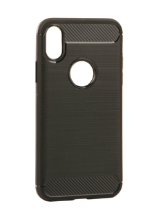 Аксессуар Чехол Zibelino Cover Back Elegant для APPLE iPhone X Black ZCBE-APL-X-BLK