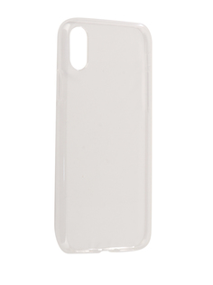 Аксессуар Чехол Zibelino Ultra Thin Case для APPLE iPhone X White ZUTC-APL-X-WHT