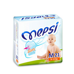 Подгузники Mepsi с рельефным слоем M 6-11кг 64шт