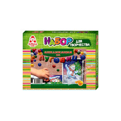 Набор Азбука тойс Аппликация из пуговиц Снеговик АПГ-0011