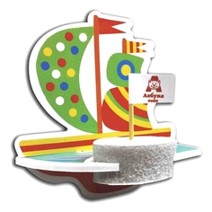 Сборная модель Азбука тойс Яхта ЮМ-0005