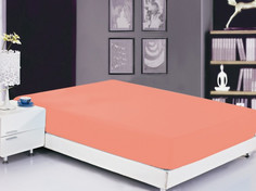 Простынь Valtery PRC-R-10 180x200 Простынь Сатин на резинке Fuchsia