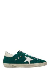 Вельветовые кеды Superstar Golden Goose