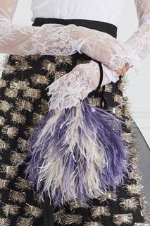 Клатч из перьев Baby Iris Esve