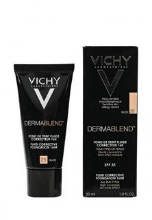 Тональный флюид Vichy Dermablend корректирующий телесный оттенок, 25 тон, 30 мл