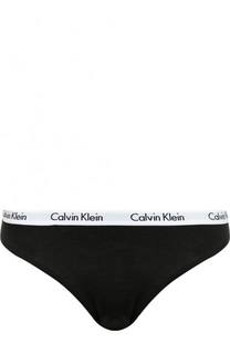 Хлопковые трусы-слипы Calvin Klein Underwear