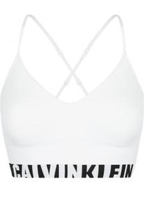 Спортивный бралетт с логотипом бренда Calvin Klein Underwear
