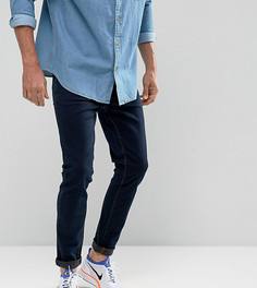 Выбеленные джинсы скинни Brooklyn Supply Co - Темно-синий