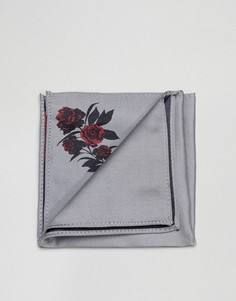 Светло-серый платок для нагрудного кармана ASOS - Серый