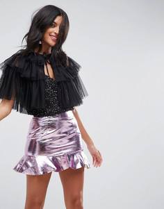Кейп из тюля ASOS - Черный