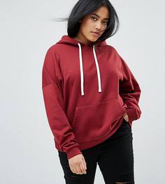 Худи свободного кроя ASOS CURVE - Красный