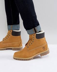 Кожаные ботинки Timberland Heritage - Коричневый