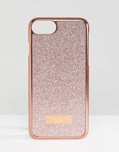 Чехол для iPhone с блестками Ted Baker - Золотой