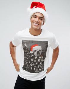 Футболка Jack & Jones Originals Christmas - Белый