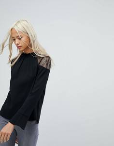 Кружевной топ AllSaints Jay - Черный
