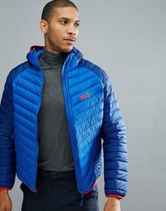 Синяя дутая куртка Jack Wolfskin Zenon Storm - Синий