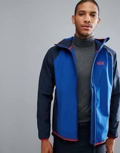 Синяя куртка Jack Wolfskin Zenon Softshell - Синий