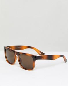Квадратные солнцезащитные очки в черепаховой оправе Vans - Мульти