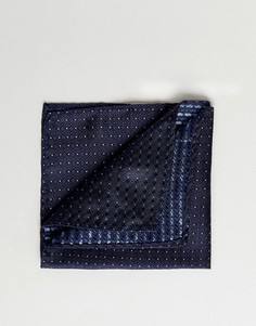 Шелковый платок для нагрудного кармана Jack & Jones - Темно-синий