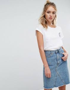 Футболка с логотипом Cheap Monday - Белый