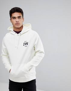 Худи бежевого цвета Jack Wills Batsford JW - Белый