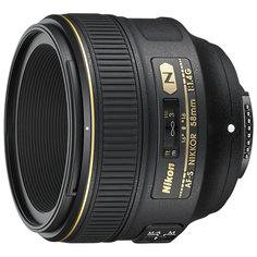 Объектив Nikon AF-S NIKKOR 58mm f/1.4G AF-S NIKKOR 58mm f/1.4G