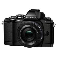 Фотоаппарат системный Olympus E-M10 Pancake Zoom Kit Black